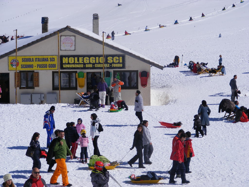 Aparthotel Rifugio Passo Godi Villetta Barrea Exteriér fotografie